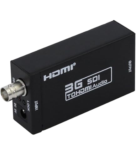 Amazon.com: AJA HA5-Plus HDMI to 3G-SDI Mini-Converter, Supports 8